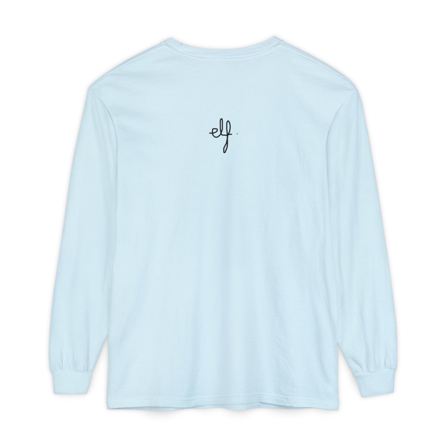 where are we meant to be, original artwork by emma lee fleury - Unisex Garment-dyed Long Sleeve T-Shirt