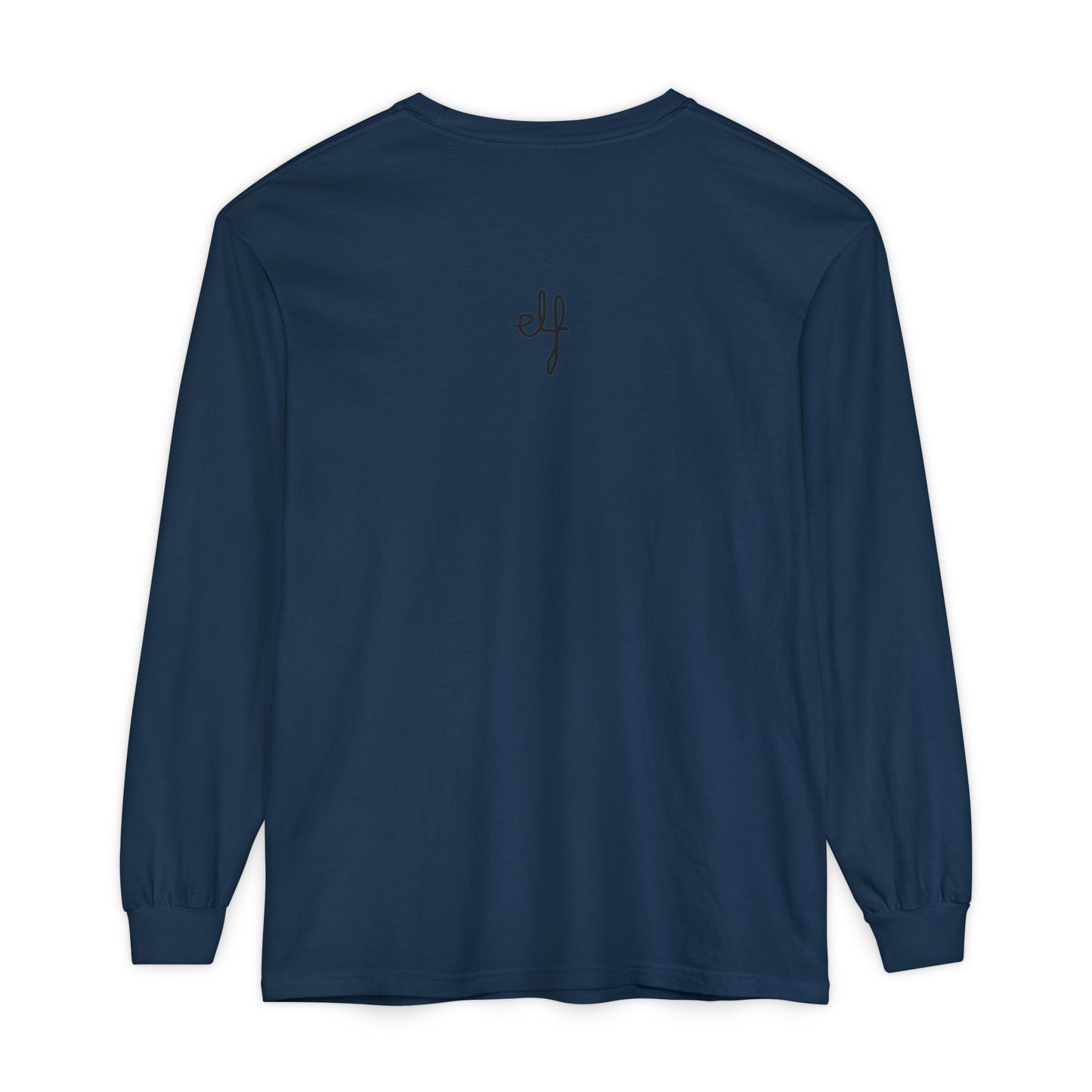 where are we meant to be, original artwork by emma lee fleury - Unisex Garment-dyed Long Sleeve T-Shirt