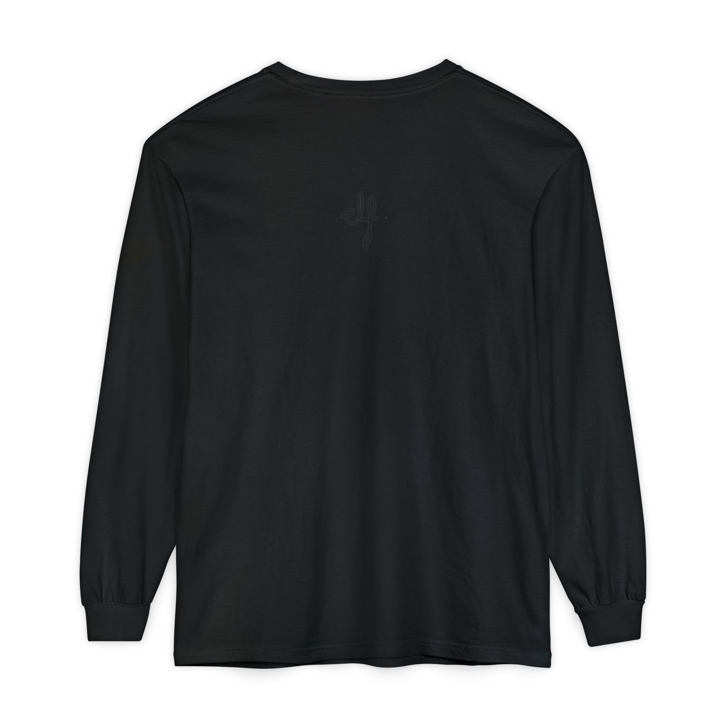 where are we meant to be, original artwork by emma lee fleury - Unisex Garment-dyed Long Sleeve T-Shirt