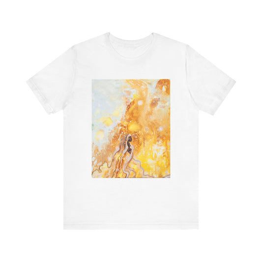 celeste, original artwork by emma lee fleury - Unisex Jersey Short Sleeve Tee