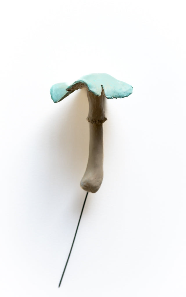 SOLD fungi 011 - handmade clay mushroom