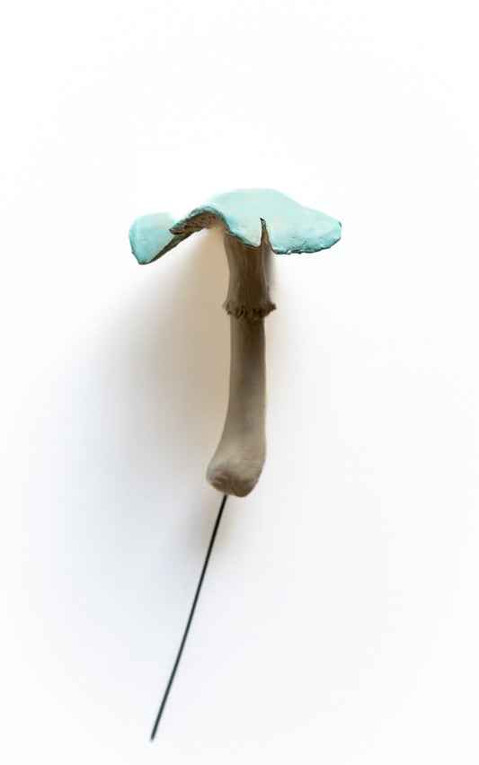 SOLD fungi 011 - handmade clay mushroom