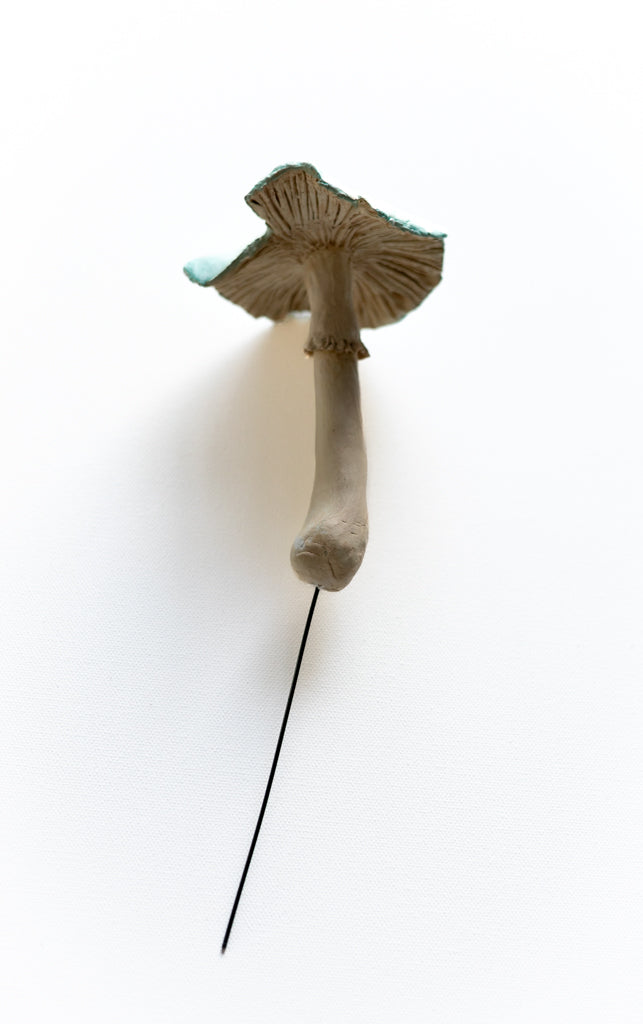 SOLD fungi 011 - handmade clay mushroom