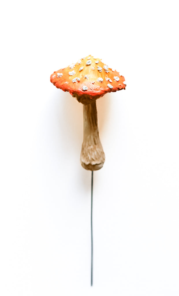 SOLD fungi 016 - handmade clay mushroom