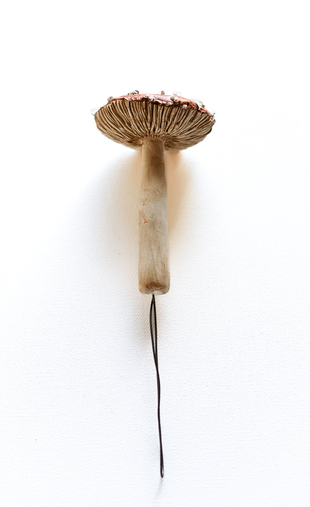 SOLD fungi 018 - handmade clay mushroom