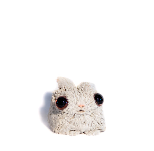 SOLD clay bunny "lyle" by Emma Lee Fleury