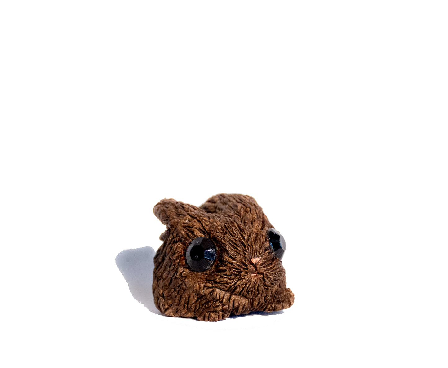 SOLD clay bunny sculpture "cocoa" by Emma Lee Fleury (limited edition)