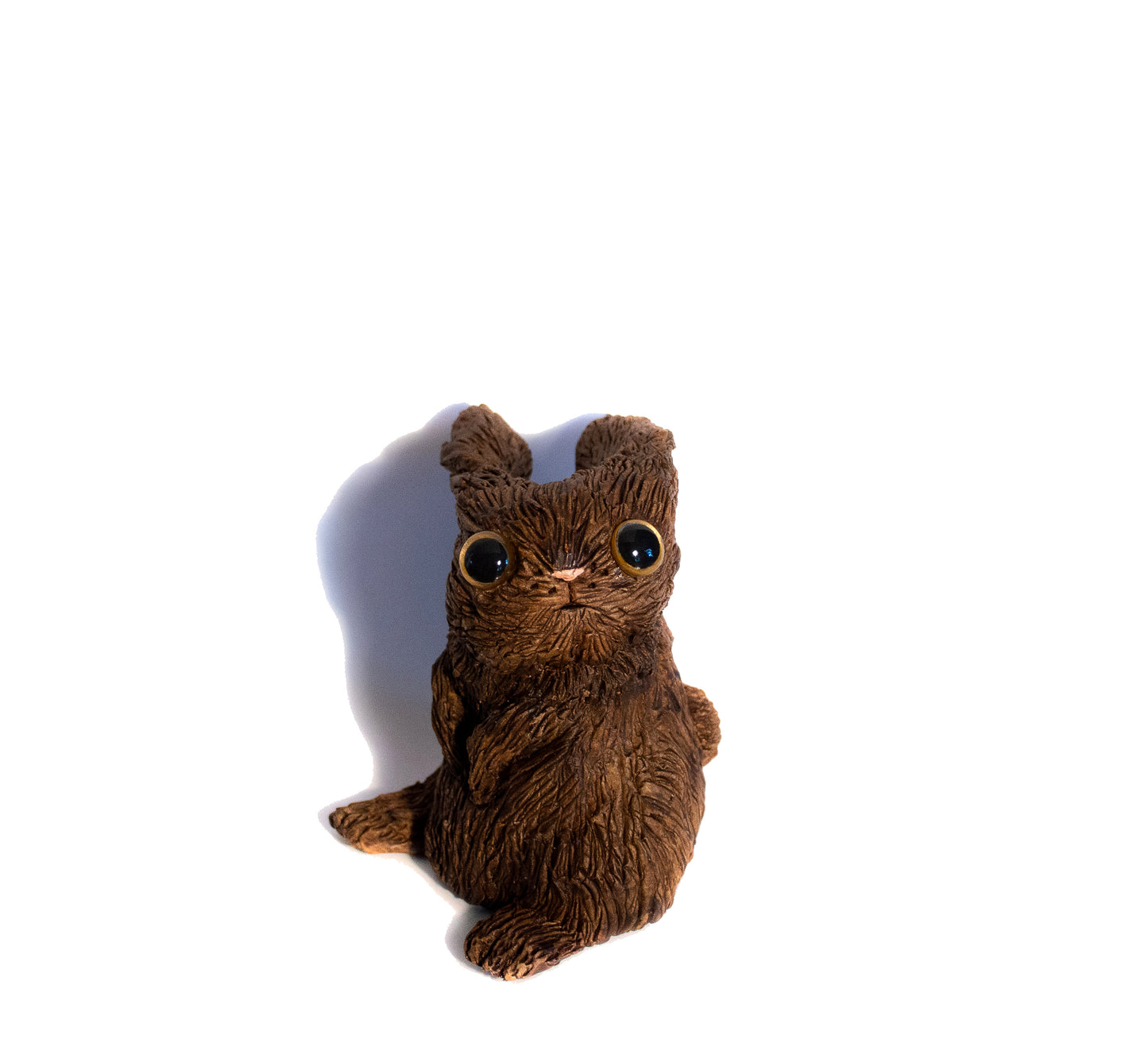 SOLD clay bunny sculpture "theodore" by Emma Lee Fleury (limited edition)