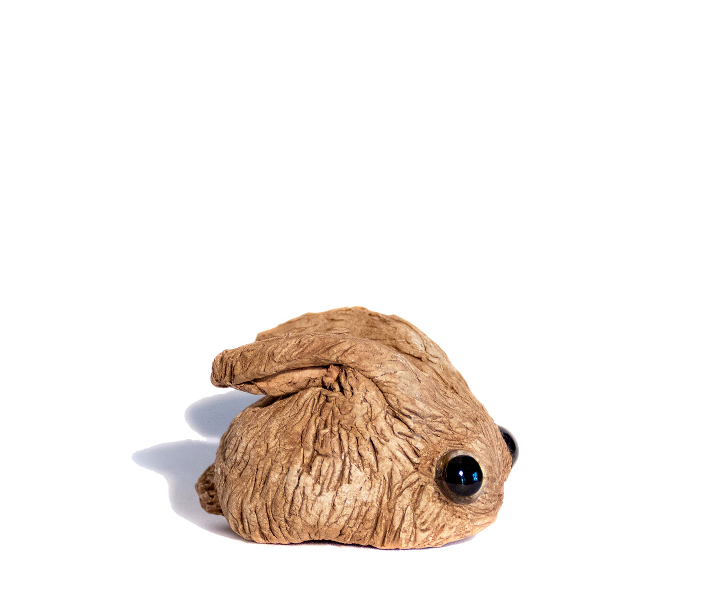 SOLD clay bunny sculpture "nutmeg" by Emma Lee Fleury (limited edition)