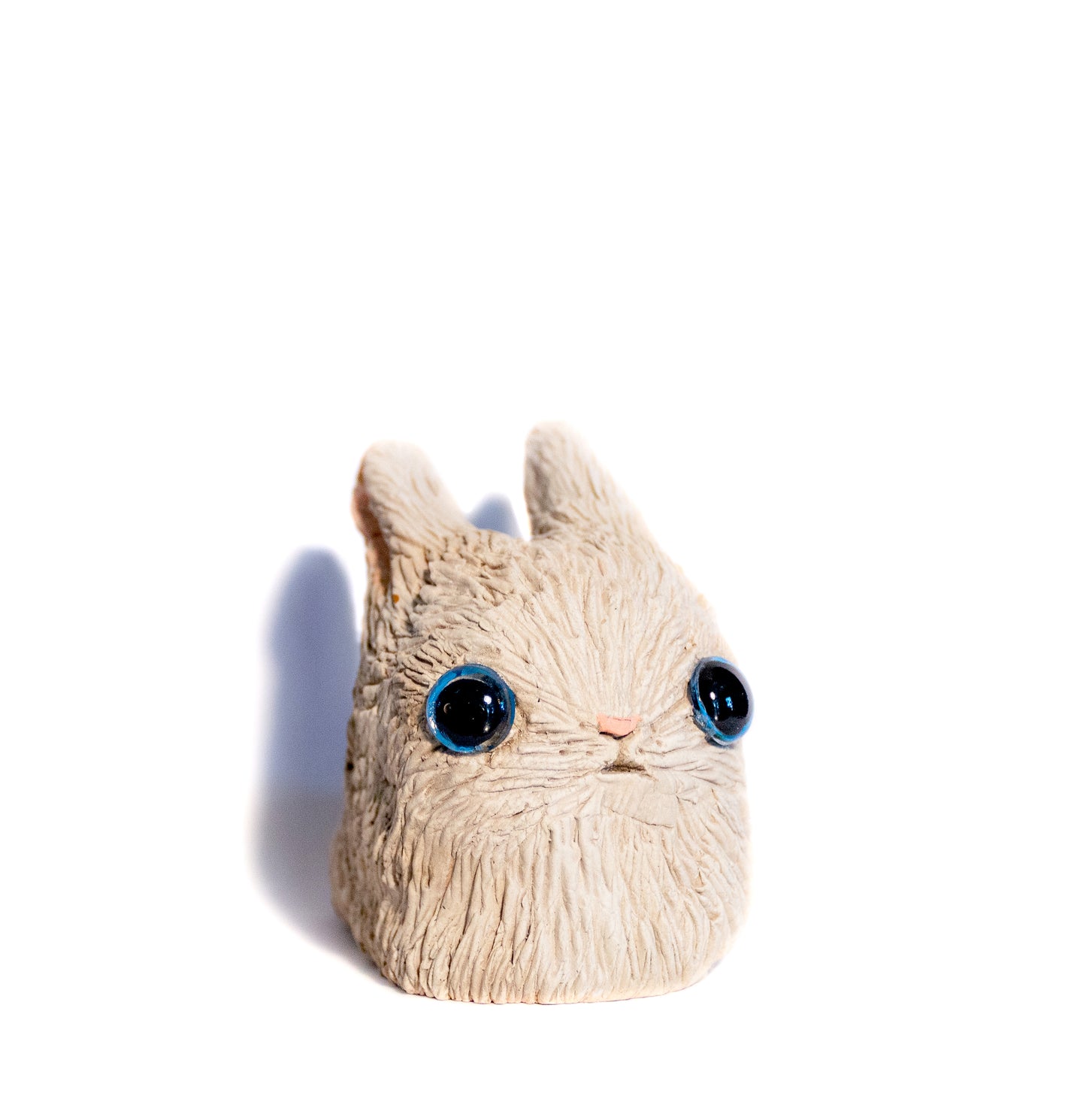 SOLD clay bunny sculpture "nanook" by Emma Lee Fleury (limited edition)