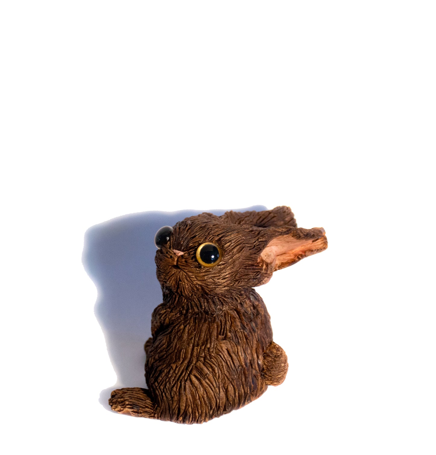 SOLD clay bunny sculpture "theodore" by Emma Lee Fleury (limited edition)