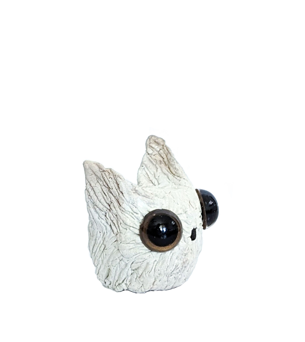 SOLD clay owl sculpture"bobby" by Emma Lee Fleury (limited edition)