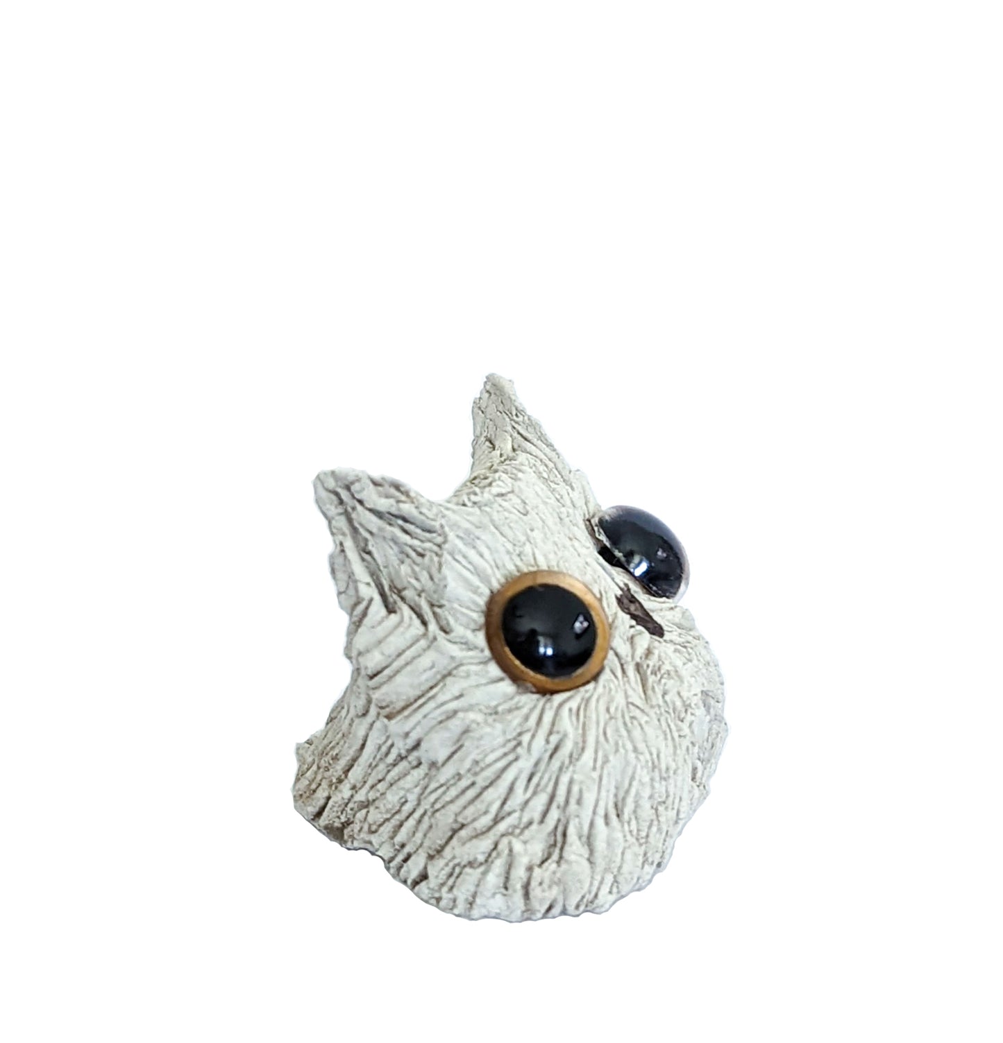 SOLD clay owl sculpture"litzi" by Emma Lee Fleury (limited edition)