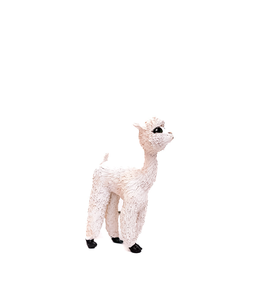 gretchen - handmade clay alpaca