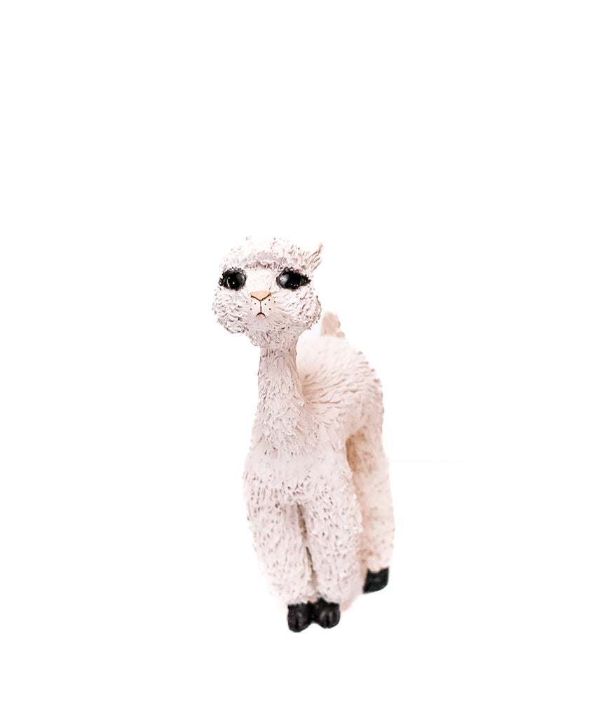 gretchen - handmade clay alpaca