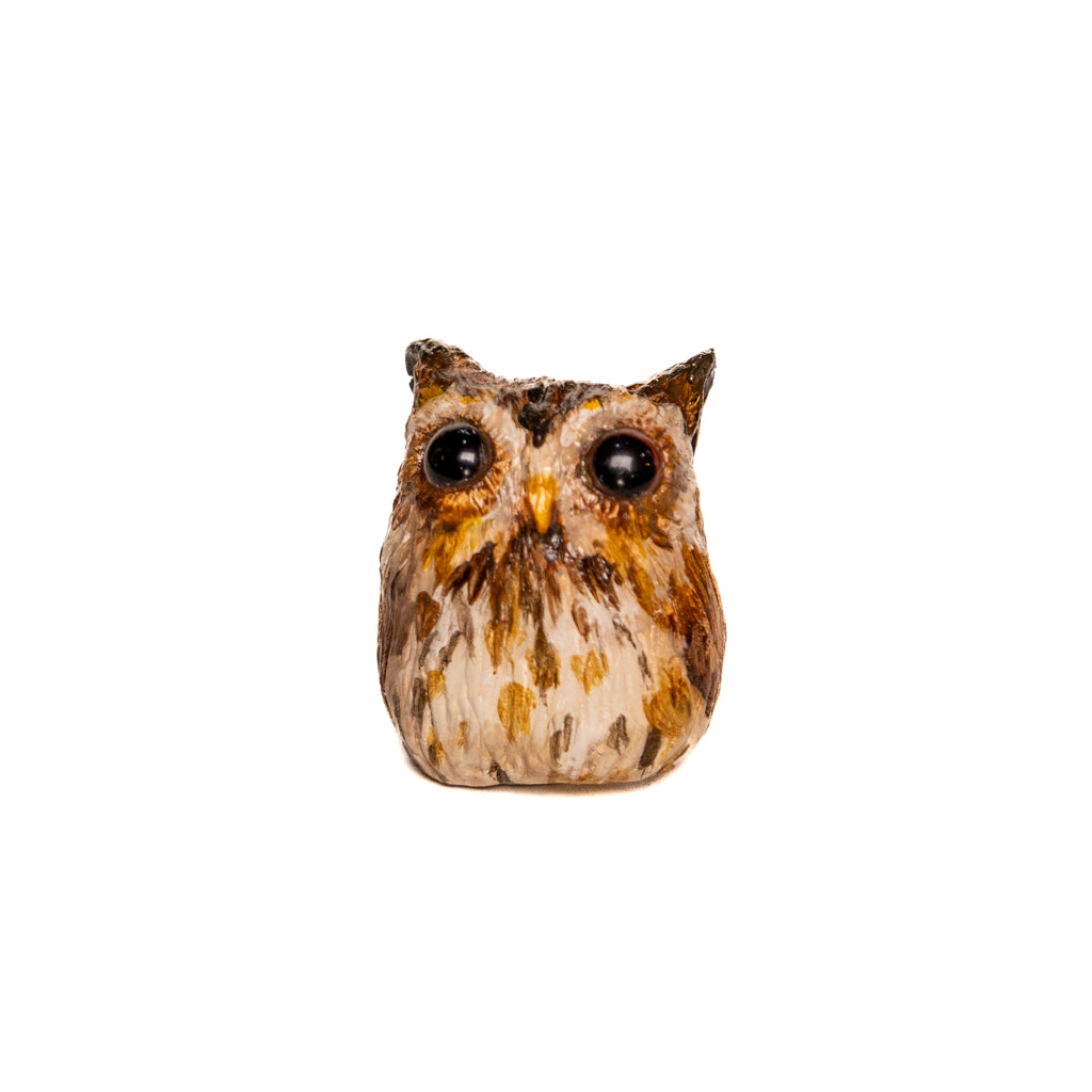 SOLD spooks - handmade clay owl