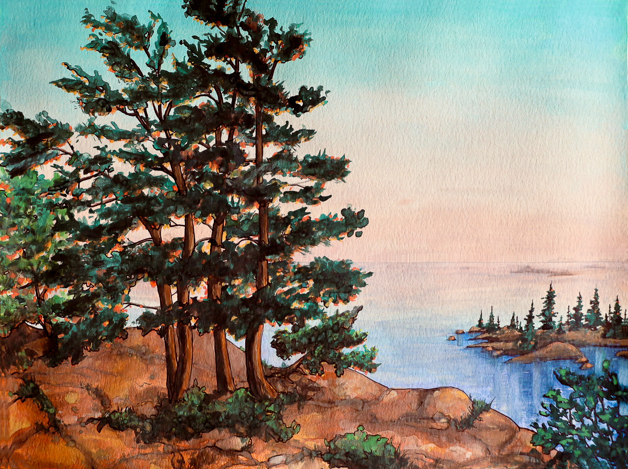 "Killarney Provincial Park" Print by Emma Lee Fleury